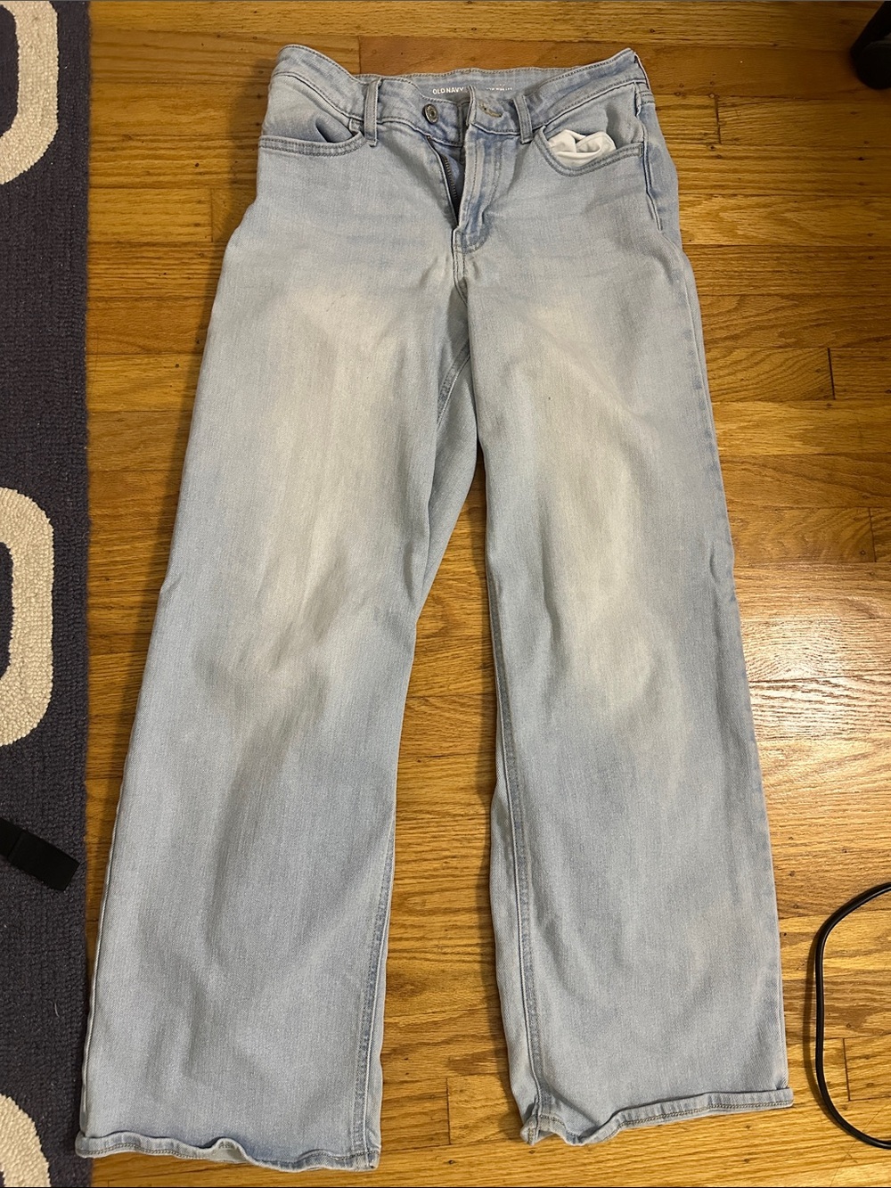 Old Navy Light Blue Flare Jeans